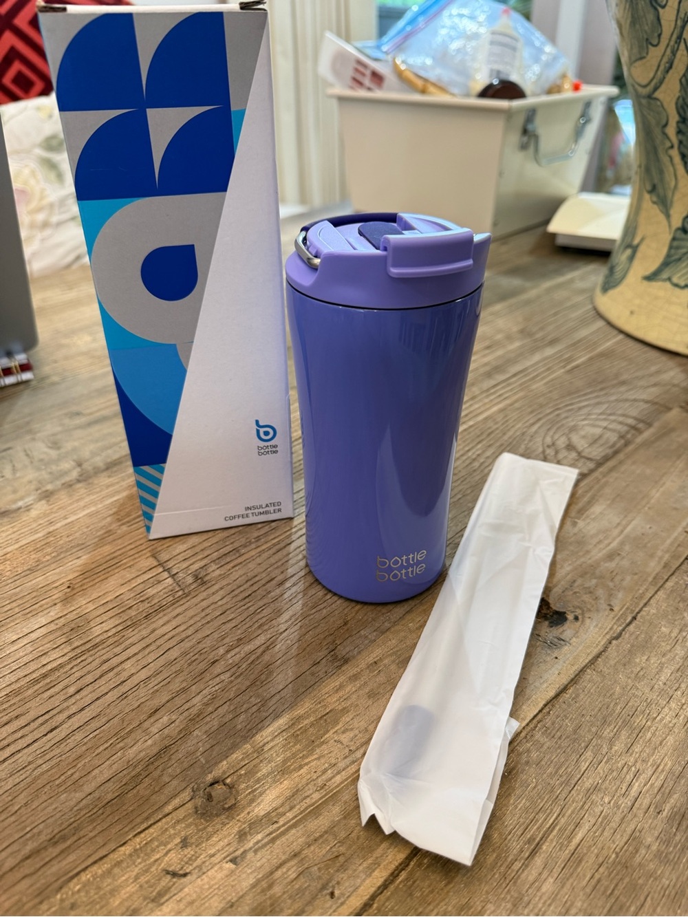 Bottle insulated coffee tumbler